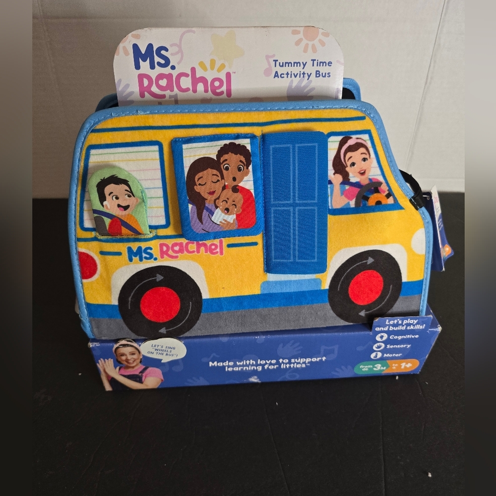 MS. RACHEL TUMMY TIME ACTIVITY BUS NWT